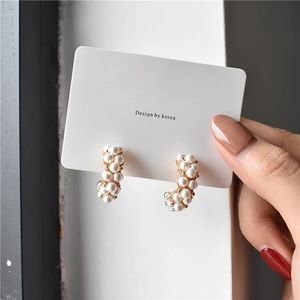 Faux Pearl Earrings